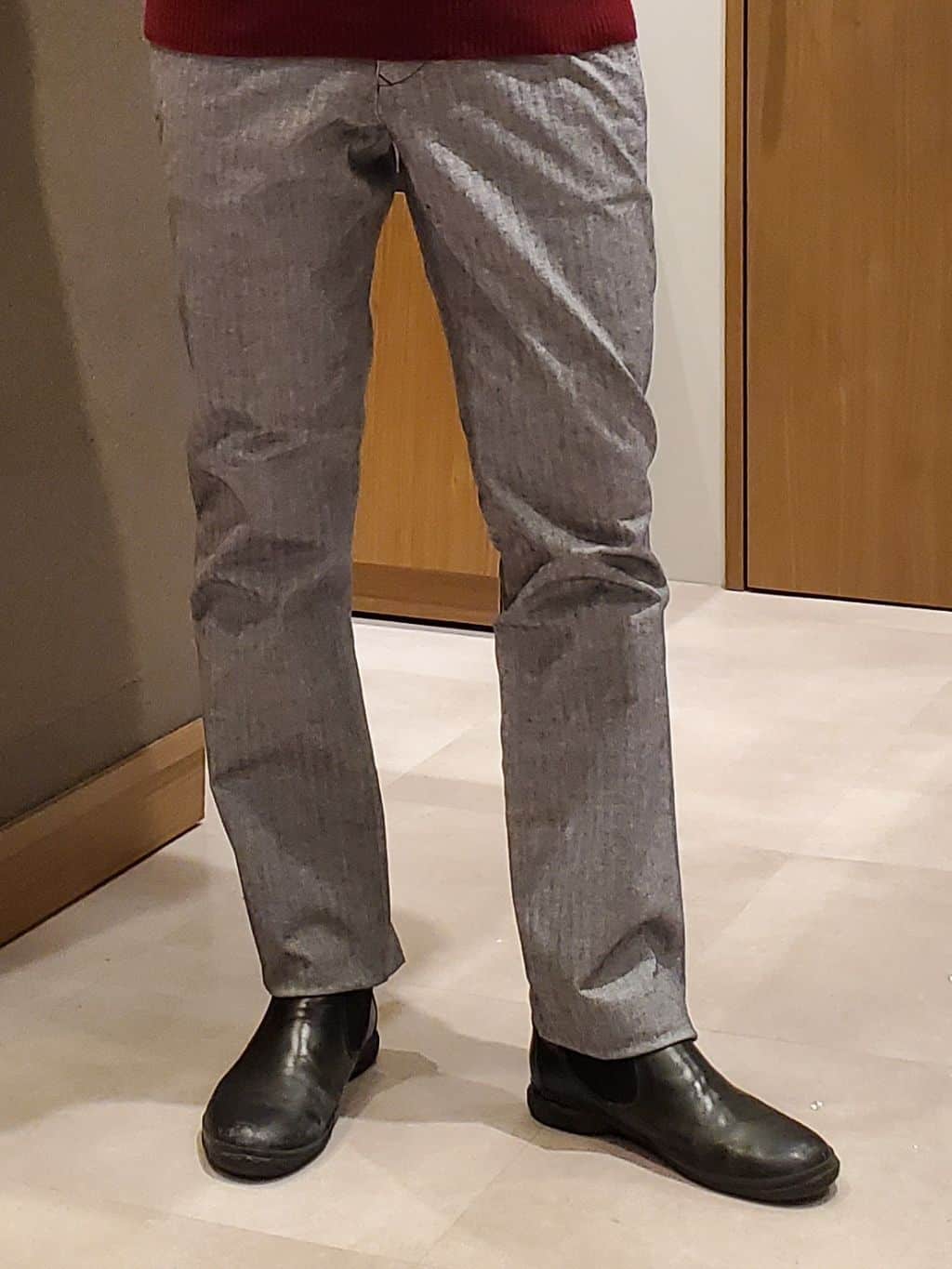 ishidaさんの「TAKEO KIKUCHI｜【Made in JAPAN】播州織 ストレッチ パンツ」を使ったコーディネート