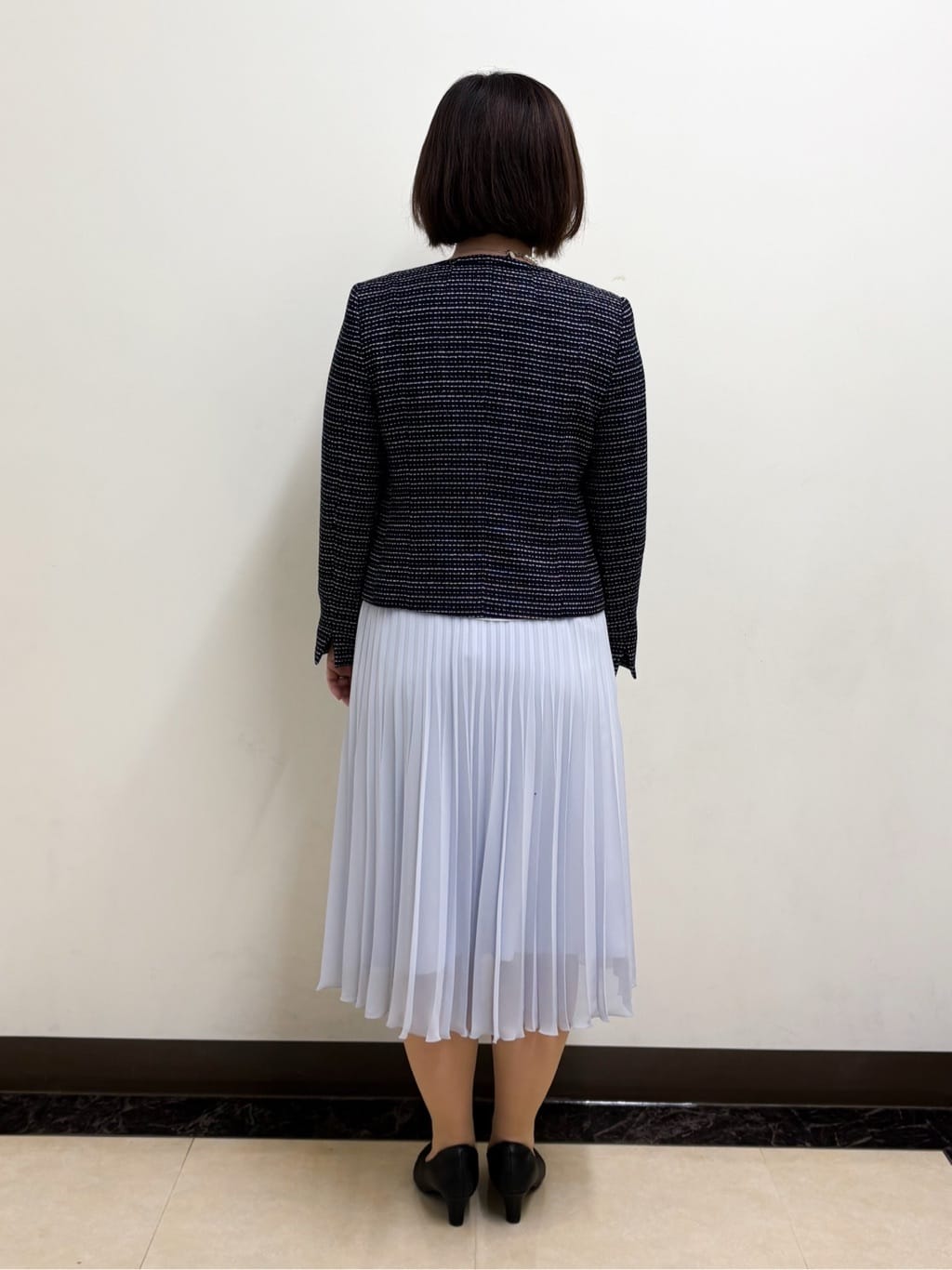 ミヨさんの「Reflect｜◆【フォーマル/セットアップ可】ツイードジャケット」を使ったコーディネート