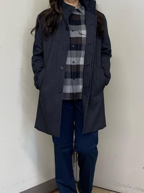 iwさんの「TAKEO KIKUCHI｜【オフィスカジュアル対応】ドレス チノパンツ」を使ったコーディネート