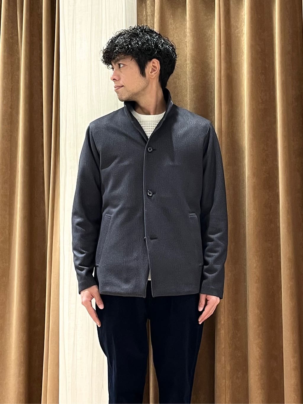 URAさんの「TAKEO KIKUCHI｜【DOWN FABRIC】ダウンファブリック スタンドカラーブルゾン」を使ったコーディネート