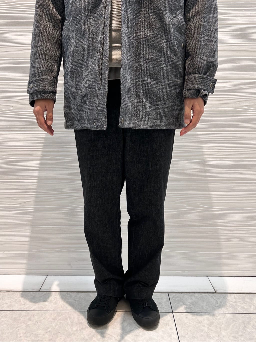 すーさんの「TAKEO KIKUCHI｜【3WAY】ジャカード グレンチェック ダウンライナー ブルゾン」を使ったコーディネート