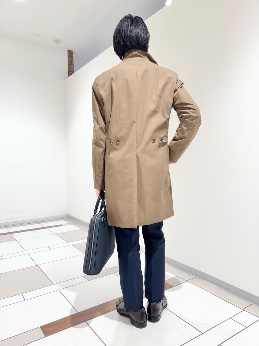 及川さんの「TAKEO KIKUCHI｜【Three by Three】シャイニーシャークピンヘッド スーツ/3ピース対応可」を使ったコーディネート