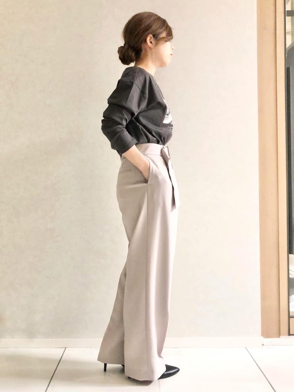 sayuさんの「UNTITLED｜◆プリントTシャツ」を使ったコーディネート