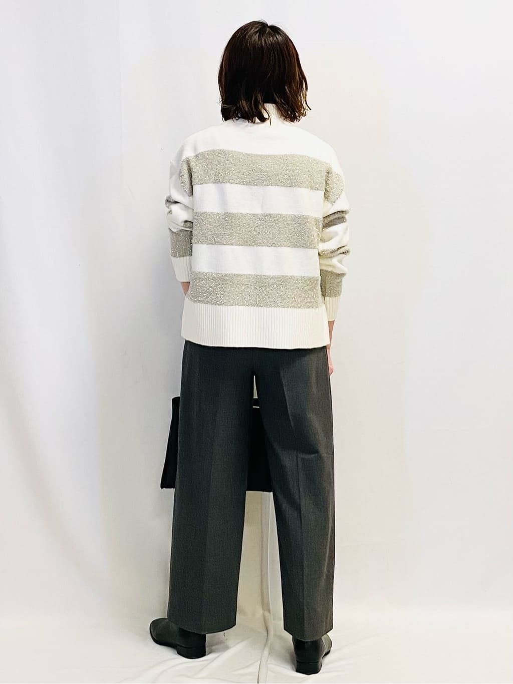 COCOさんの「grove｜◆パール調ビジューリングY字ネックレス【入卒対応可】」を使ったコーディネート