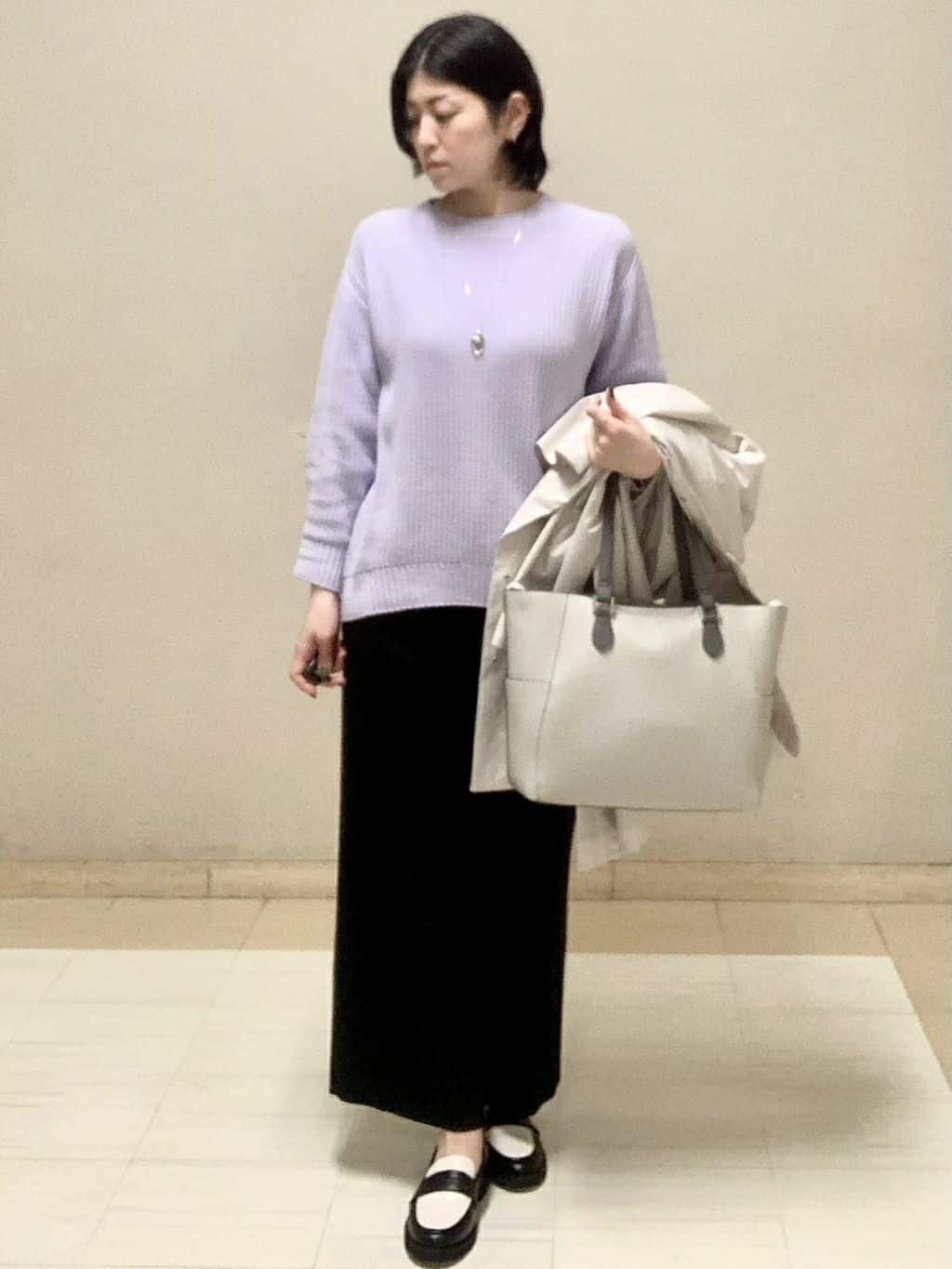 Chieさんの「Reflect｜◆【夏SALE】リラクシーホールガーメント（R）ニット」を使ったコーディネート