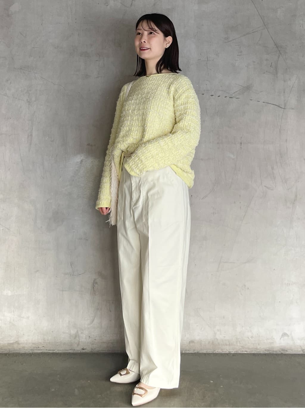 tomokoさんの「OPAQUE.CLIP｜ノンホール細ベルト」を使ったコーディネート