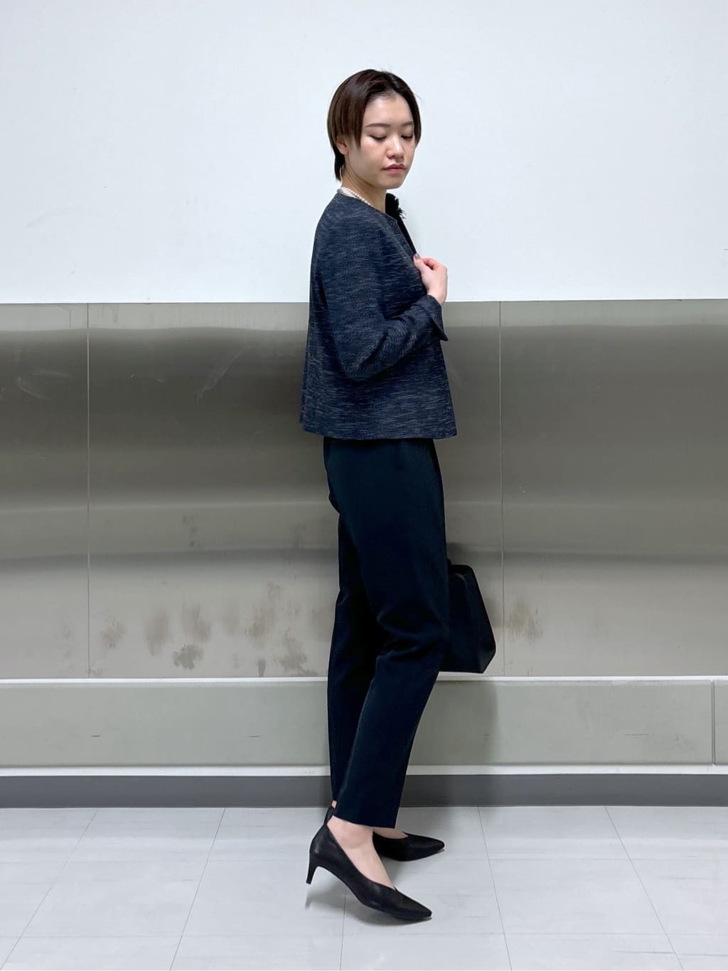 kanaeさんの「INDIVI｜【マルチWAY】3点セットパール調ネックレス」を使ったコーディネート