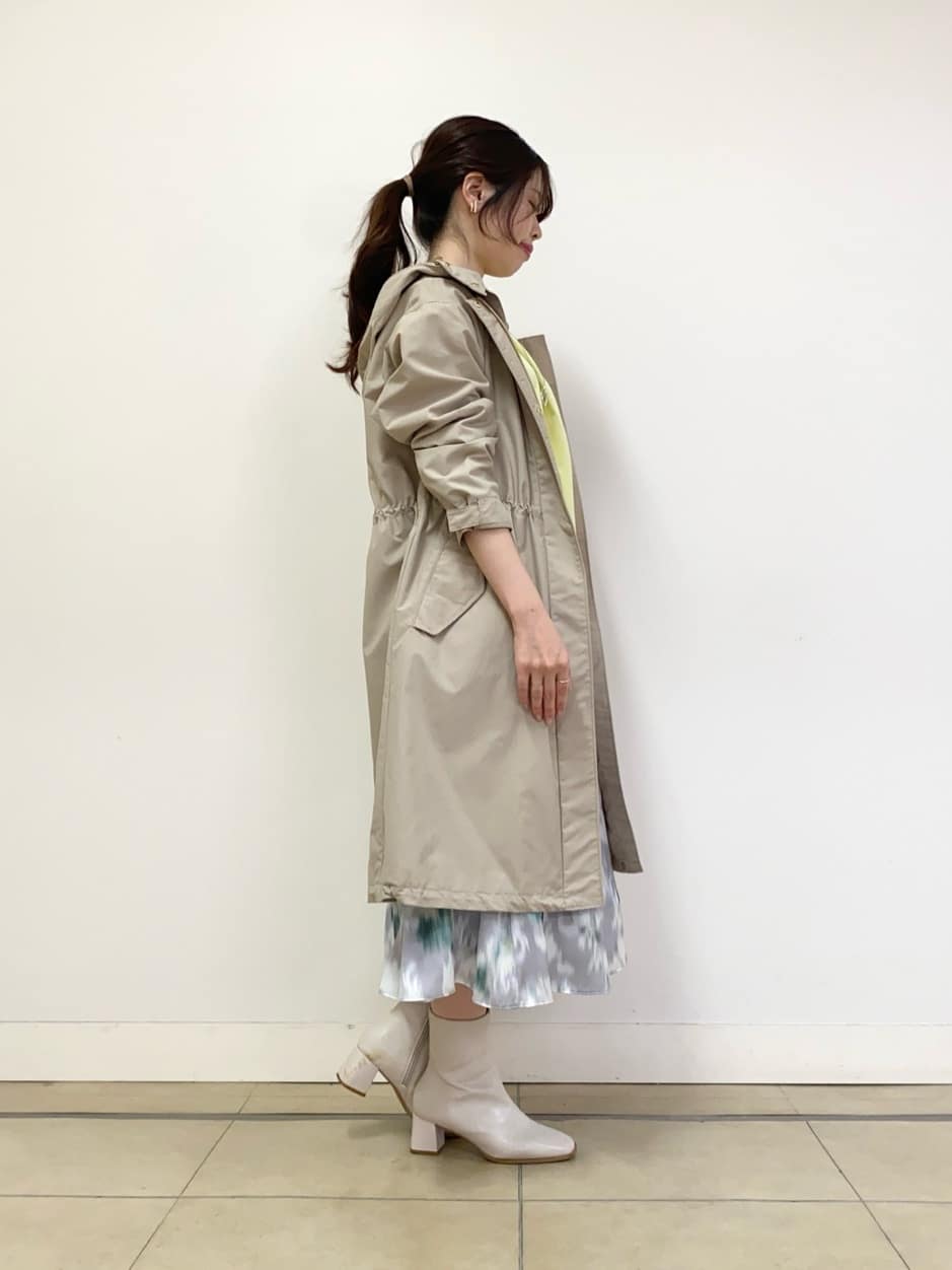 asamiさんの「UNTITLED｜◆【洗える/オンオフ使える】袖リブスリットストレッチニット」を使ったコーディネート