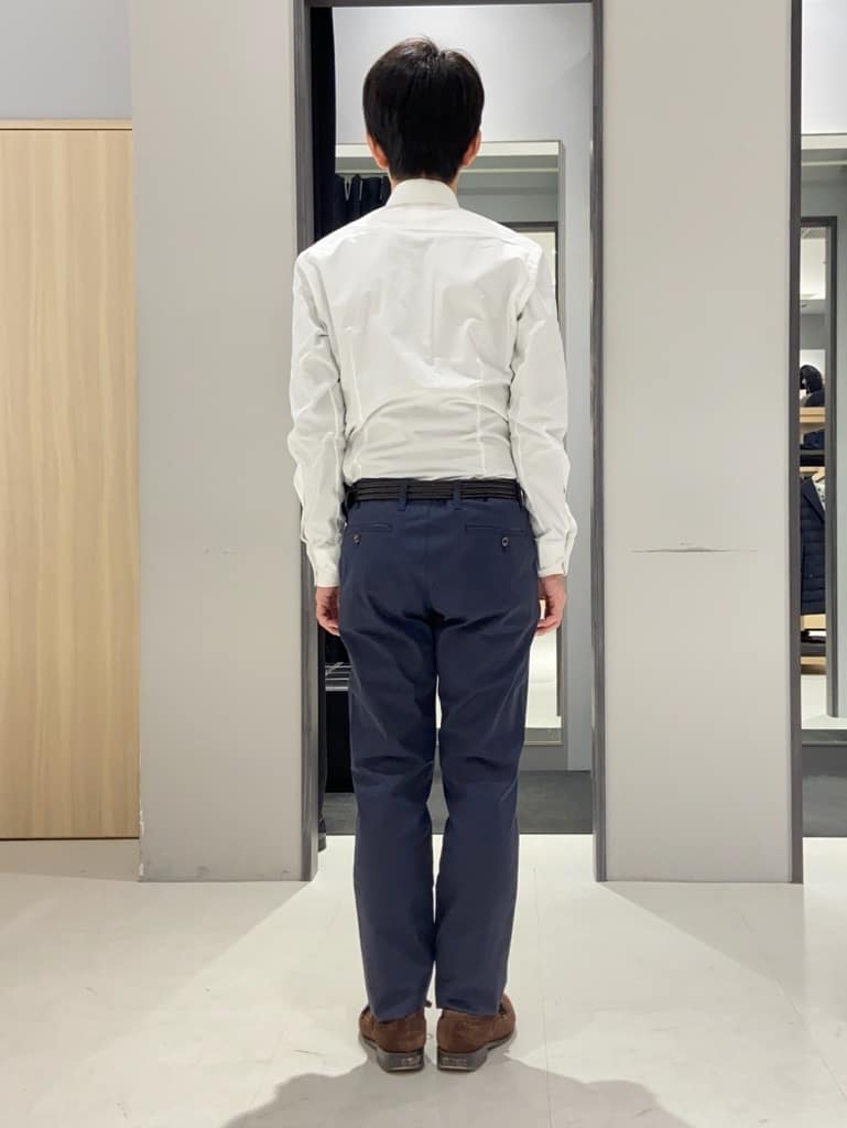 わいずみさんの「TAKEO KIKUCHI｜【Made in JAPAN】ブロード レギュラーカラー ドレスシャツ」を使ったコーディネート