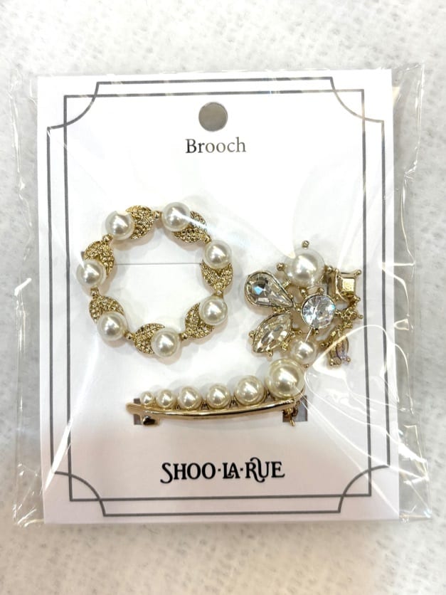 ふくまるさんの「SHOO･LA･RUE｜◆【セレモニー/3点セット】晴れやかな日に きらめきブローチ」を使ったコーディネート