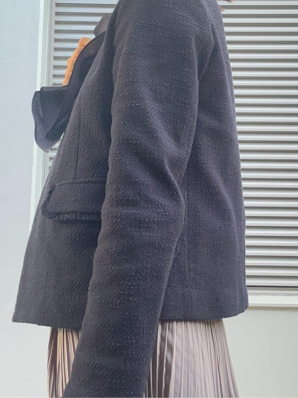 BUNさんの「DRESSTERIOR｜【セレモニー】オケージョンツイードジャケット」を使ったコーディネート