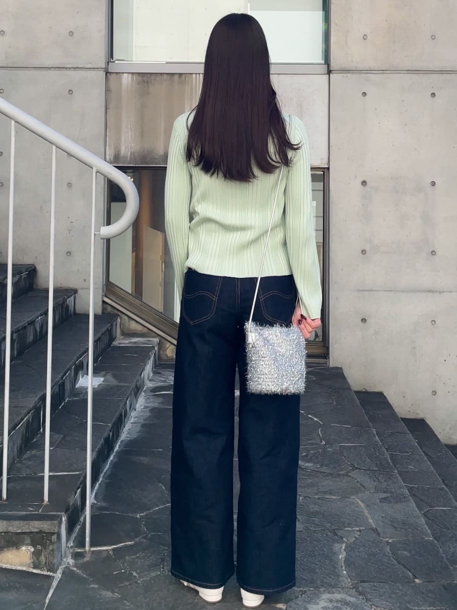 NATSUMIさんの「grove｜【Lee&times;grove別注】WIDE DENIM PANTS」を使ったコーディネート