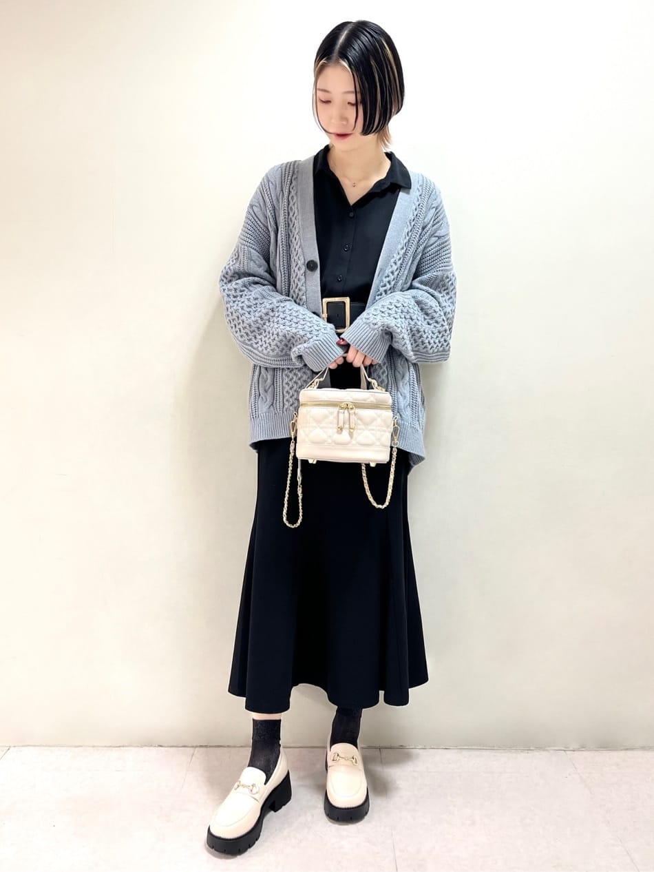 myさんの「ESPERANZA｜キルティングバニティ3WAYショルダー」を使ったコーディネート