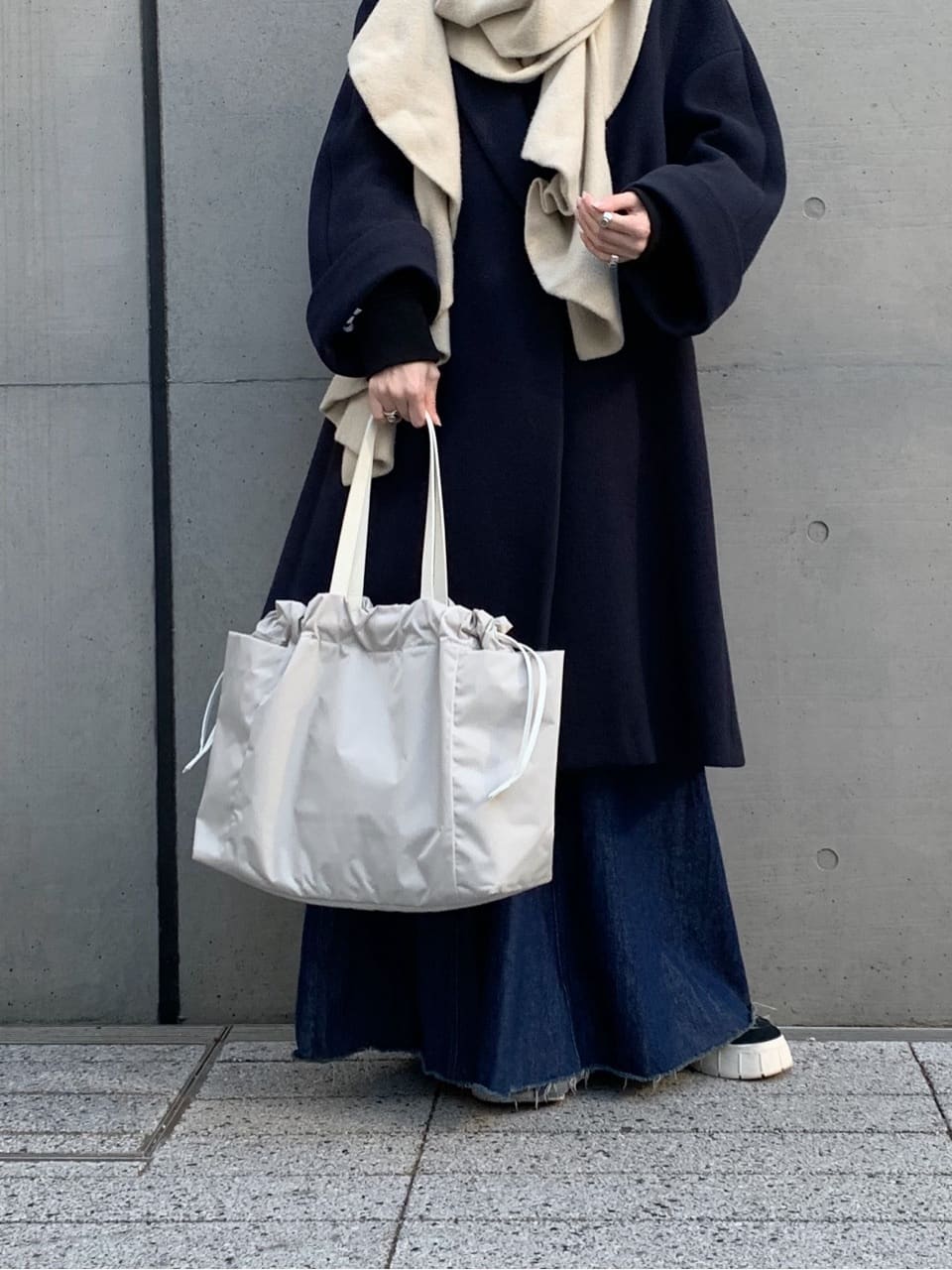 Kさんの「HIROKO HAYASHI｜LUINI（ルイーニ）トートバッグ」を使ったコーディネート