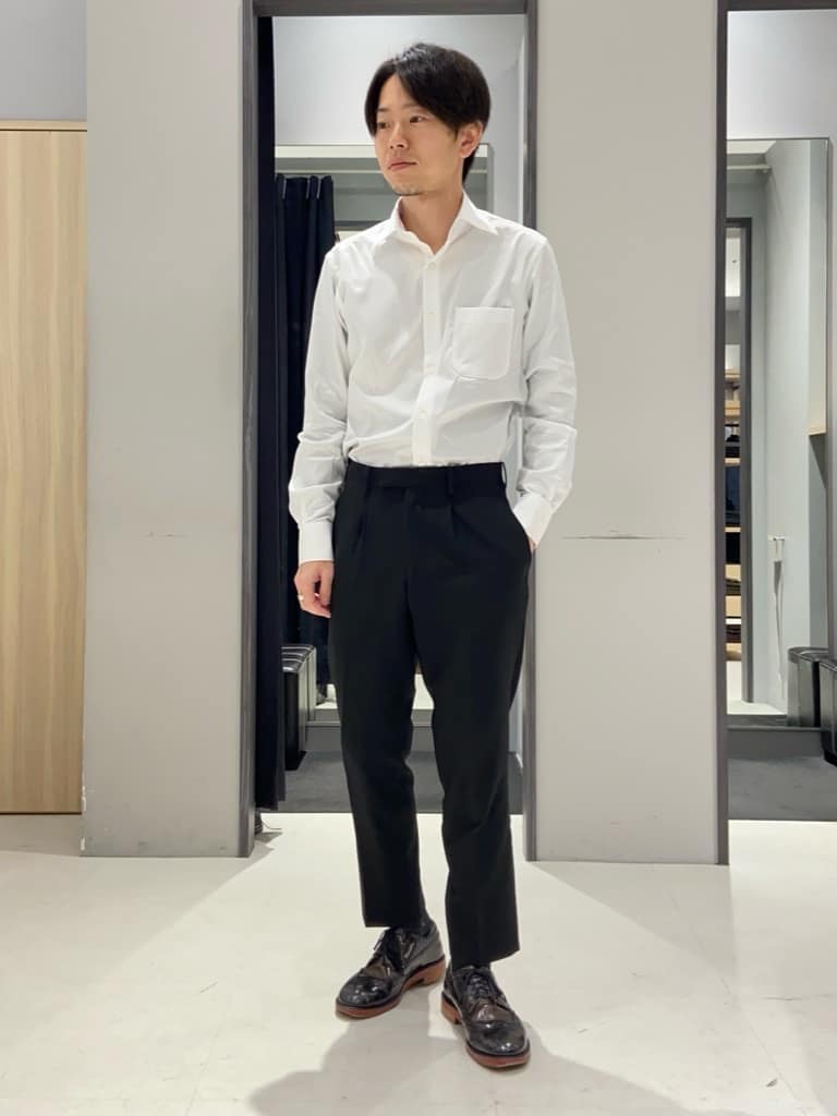 わいずみさんの「TAKEO KIKUCHI｜【360&deg;ストレッチ／セットアップ対応】None Of Stress ジャケット」を使ったコーディネート