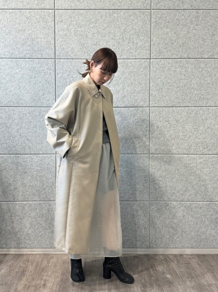 designer yukaさんの「CODE A｜reversible sheer skirt」を使ったコーディネート
