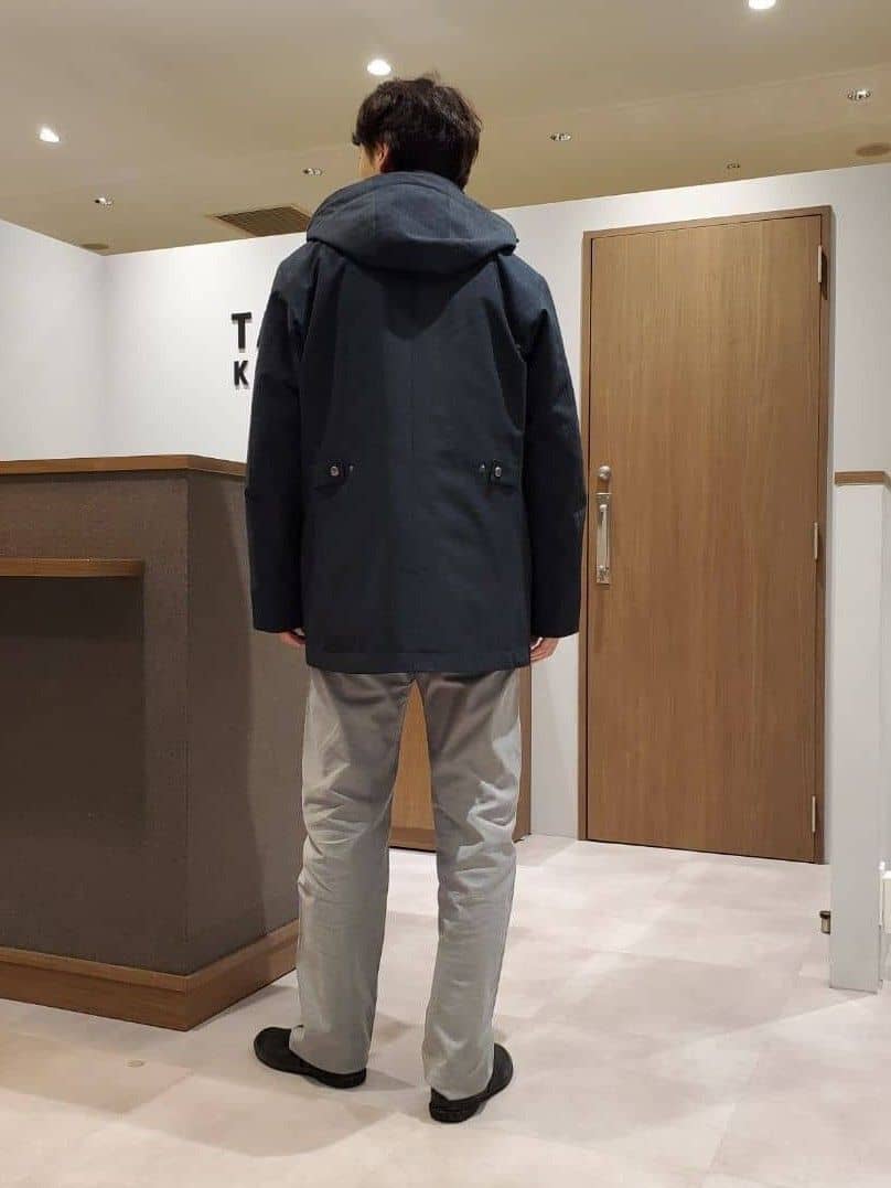 ishidaさんの「TAKEO KIKUCHI｜【Made in JAPAN】播州織 ストレッチ パンツ」を使ったコーディネート