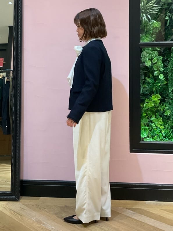 ogataさんの「DRESSTERIOR｜【セレモニー】オケージョンツイードジャケット」を使ったコーディネート