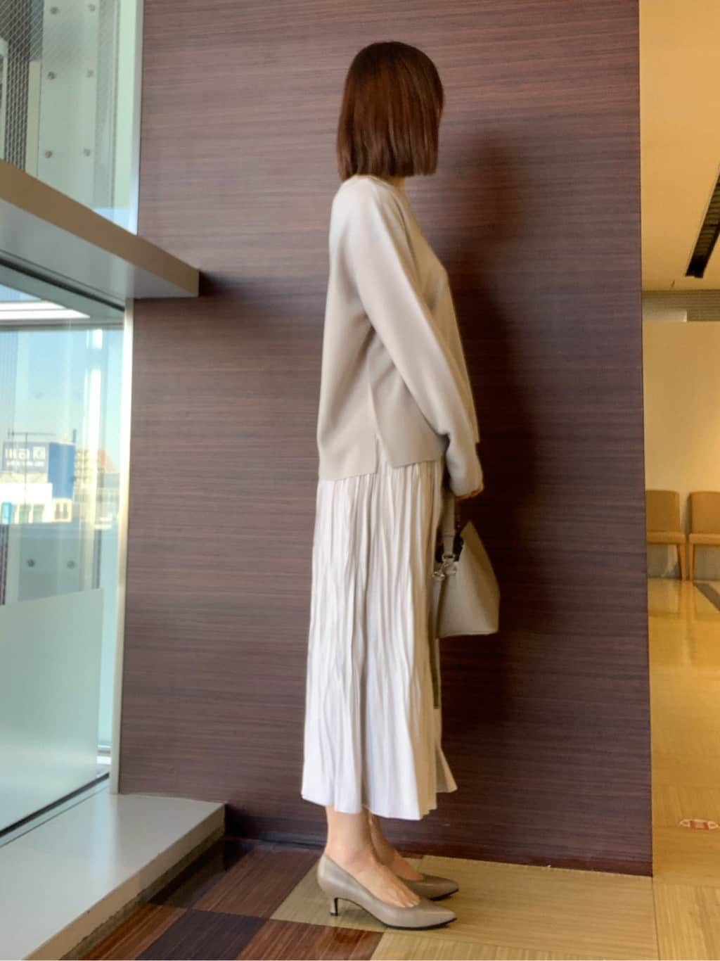 anaさんの「UNTITLED｜【日本製・本革】Comfit Dresser Pumps（コンフィットドレッサーパンプス）」を使ったコーディネート