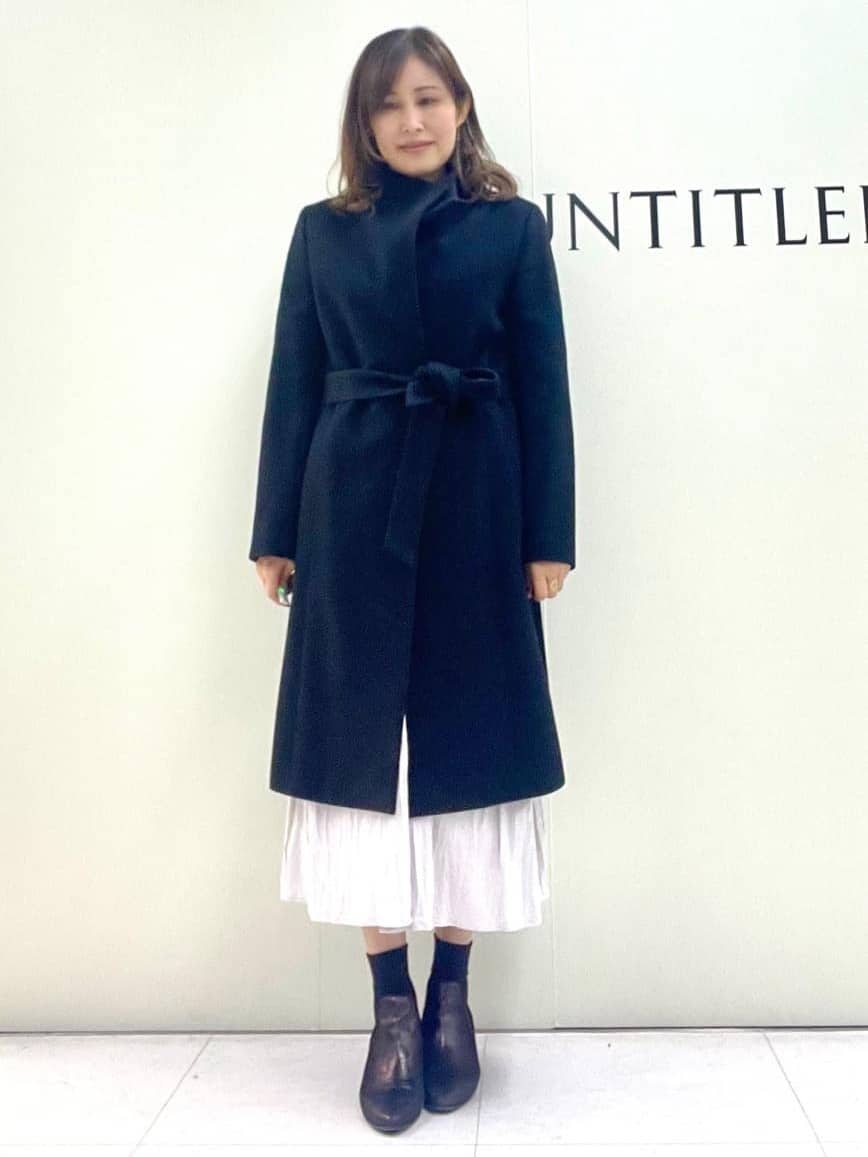 Sakaiさんの「UNTITLED｜◆【洗える/体型カバー】コットンウールプルオーバーニット」を使ったコーディネート