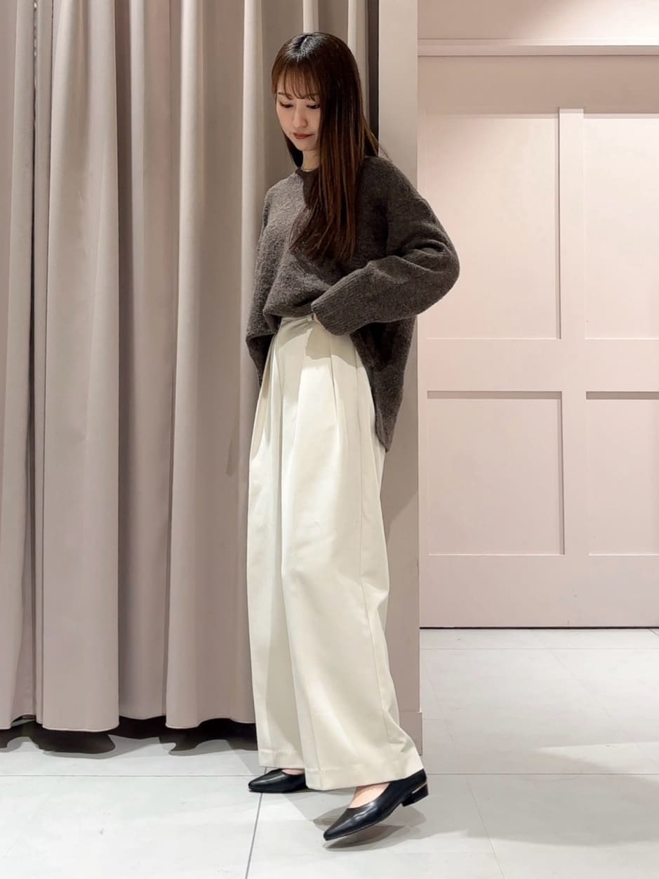 RINAさんの「ESPERANZA｜《定番》晴雨兼用クッションフラットパンプス」を使ったコーディネート