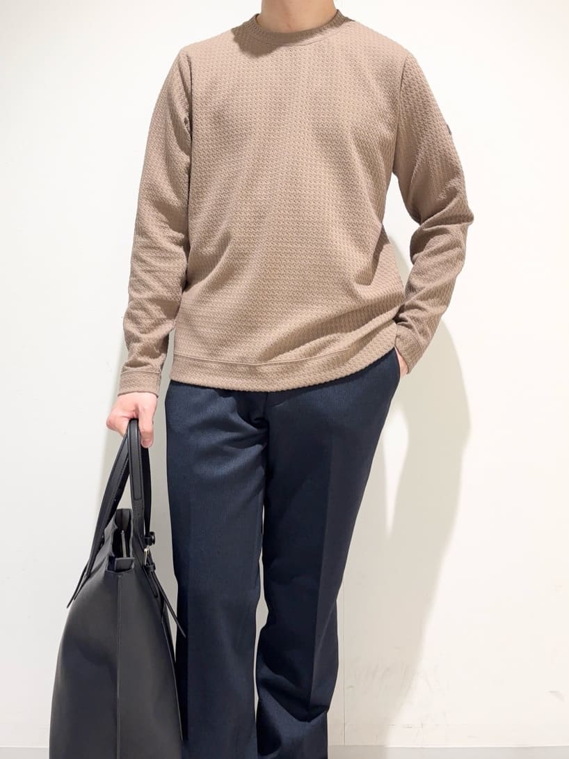 及川さんの「TAKEO KIKUCHI｜【DOWN FABRIC】ダウンファブリック スタンドカラーブルゾン」を使ったコーディネート