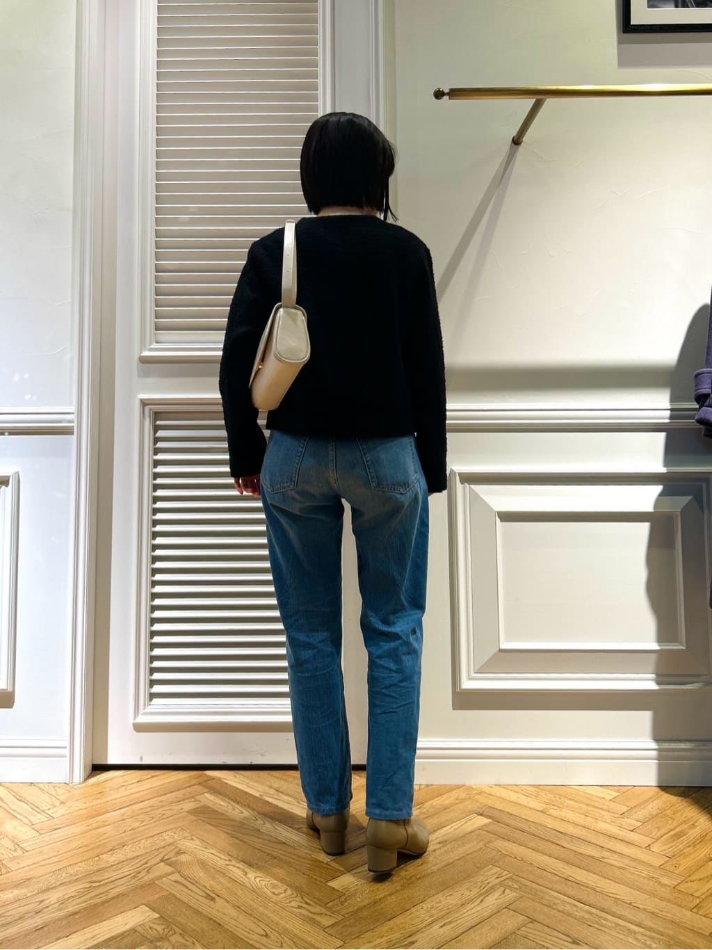 cocoさんの「DRESSTERIOR｜【ウォッシャブル】テーパードコンフォートデニム」を使ったコーディネート