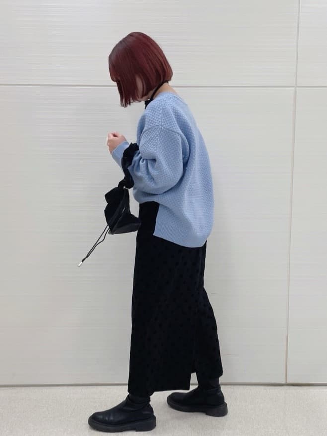 みちるさんの「SHOO･LA･RUE｜◆ミニドロストシャイニーショルダーバッグ」を使ったコーディネート