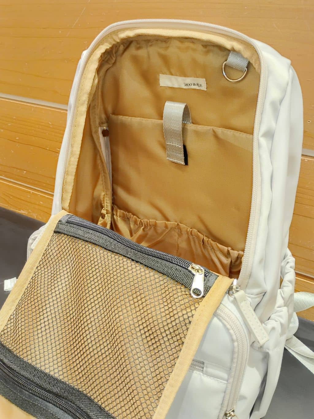 S☆mama さんの「SHOO･LA･RUE｜◆【撥水】多ポケット機能リュック」を使ったコーディネート