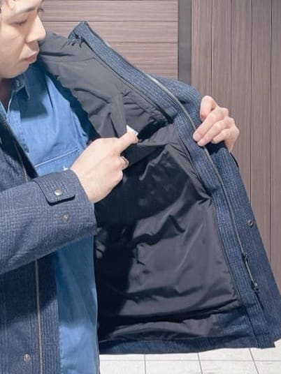 ToyoPさんの「TAKEO KIKUCHI｜【3WAY】ジャカード グレンチェック ダウンライナー ブルゾン」を使ったコーディネート