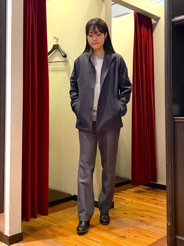 かわぴーさんの「TAKEO KIKUCHI｜【DOWN FABRIC】ダウンファブリック スタンドカラーブルゾン」を使ったコーディネート