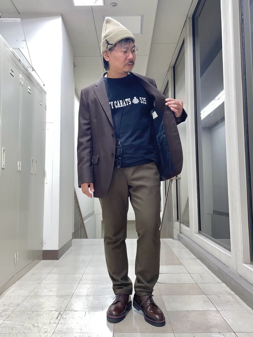 MAKOTO AIさんの「TAKEO KIKUCHI｜ラスタウォーカーニットCAP」を使ったコーディネート