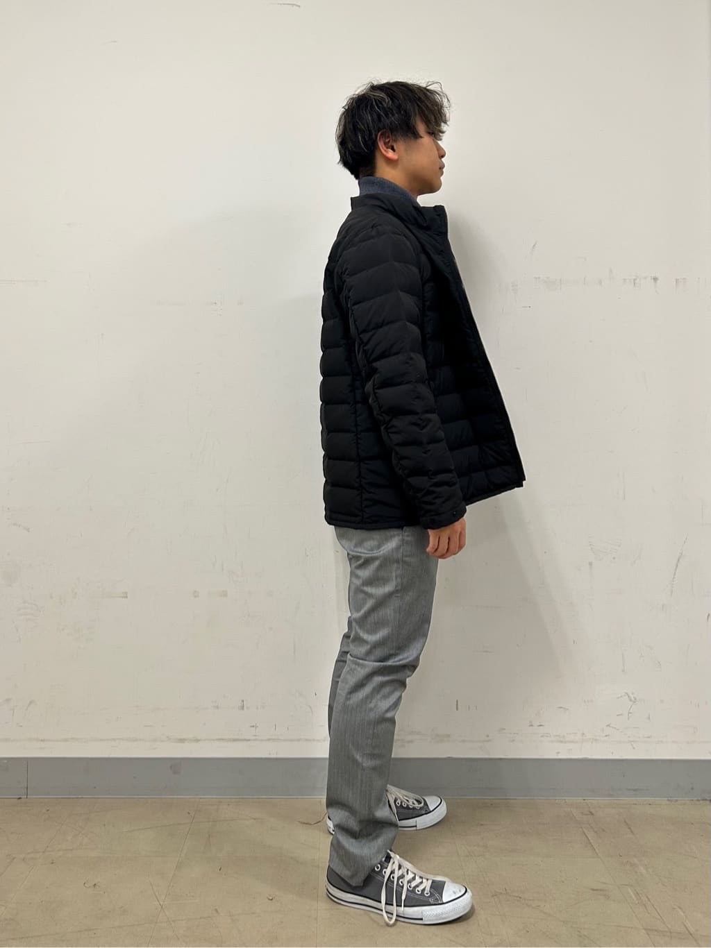 Hiroさんの「TAKEO KIKUCHI｜【全7サイズ&times;8色展開！】トップマルチヘリンボン パンツ」を使ったコーディネート