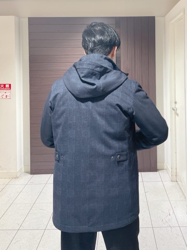 ToyoPさんの「TAKEO KIKUCHI｜【3WAY】ジャカード グレンチェック ダウンライナー ブルゾン」を使ったコーディネート