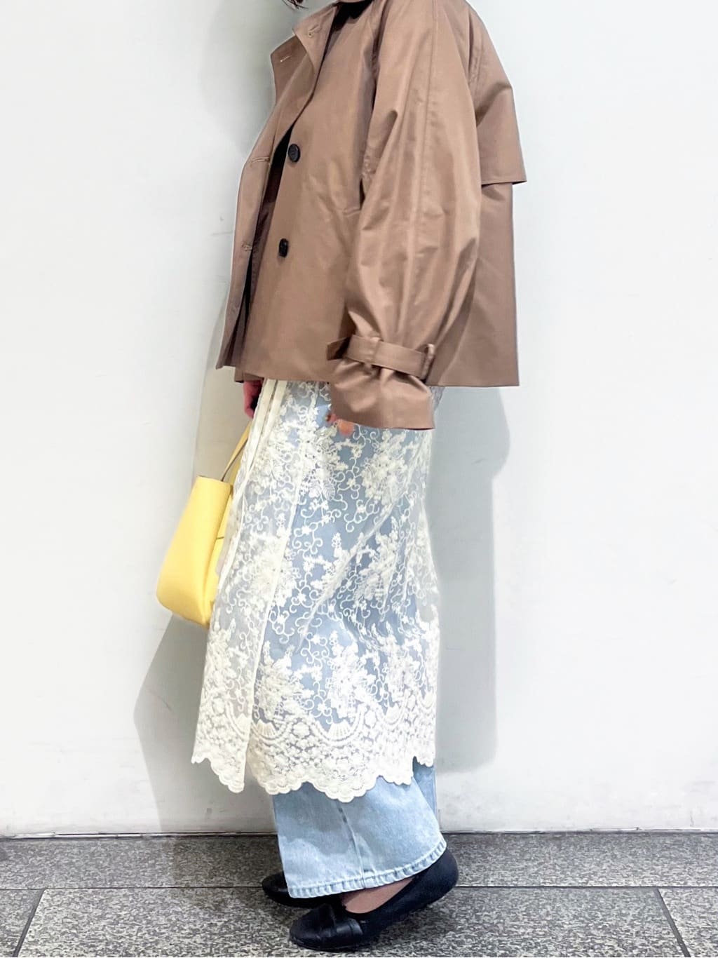 あずささんの「OPAQUE.CLIP｜《丈が選べる》ストレートデニムパンツ【洗濯機洗い可】」を使ったコーディネート