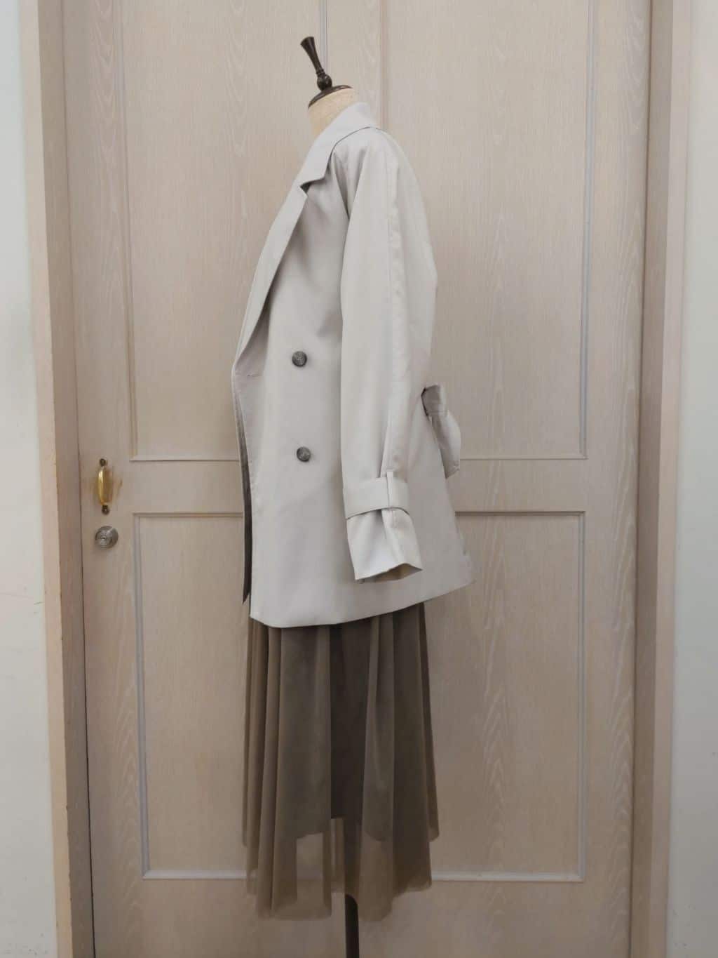 naoさんの「SHOO･LA･RUE｜◆【セレモニーからデイリーまで】女性らしさあふれる チュールスカート」を使ったコーディネート