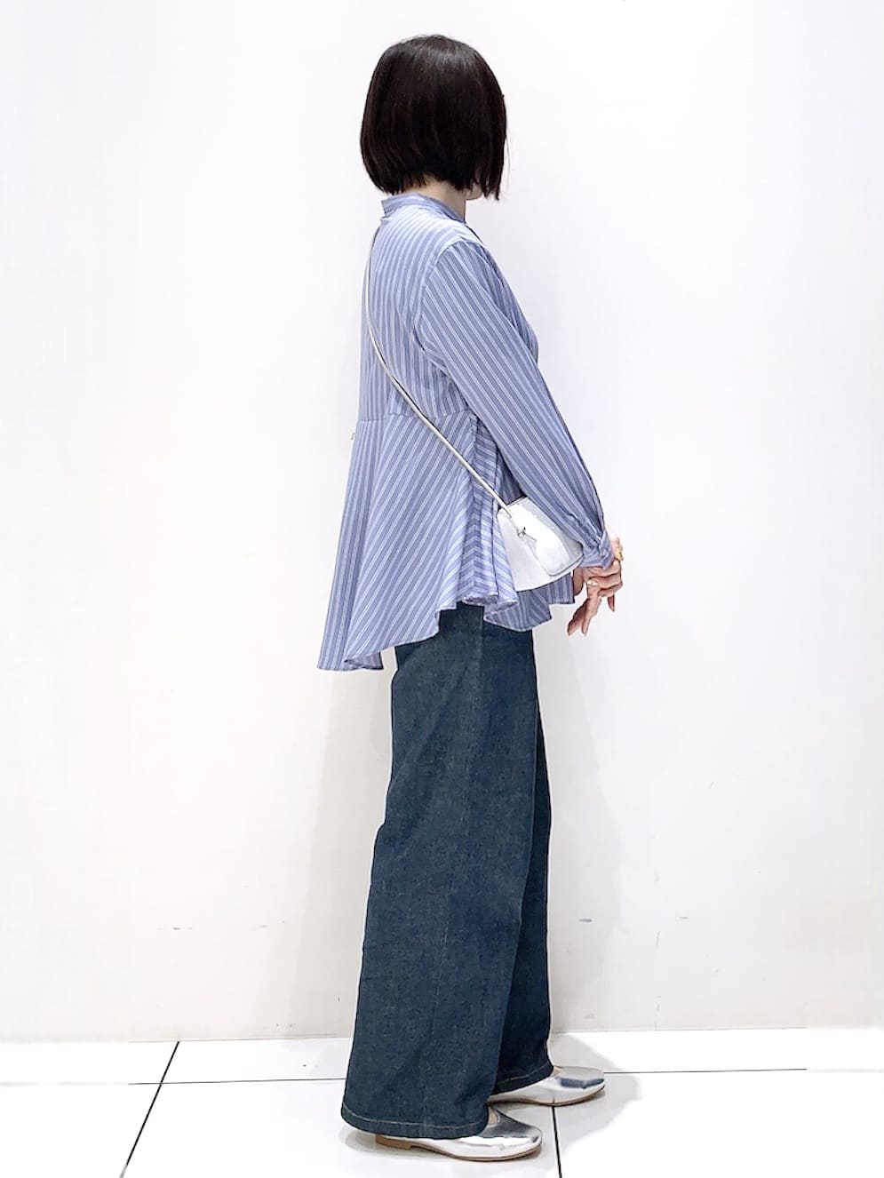 まぁさんさんの「grove｜【SOMETHING&times;grove別注】LISAWIDE DENIM PANTS」を使ったコーディネート