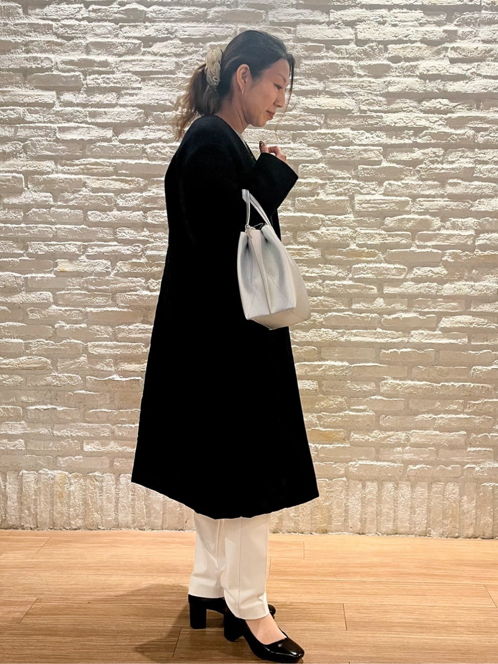MAYUMIさんの「OPAQUE.CLIP｜◆【大草直子さんコラボ】スクエアトゥパンプス」を使ったコーディネート