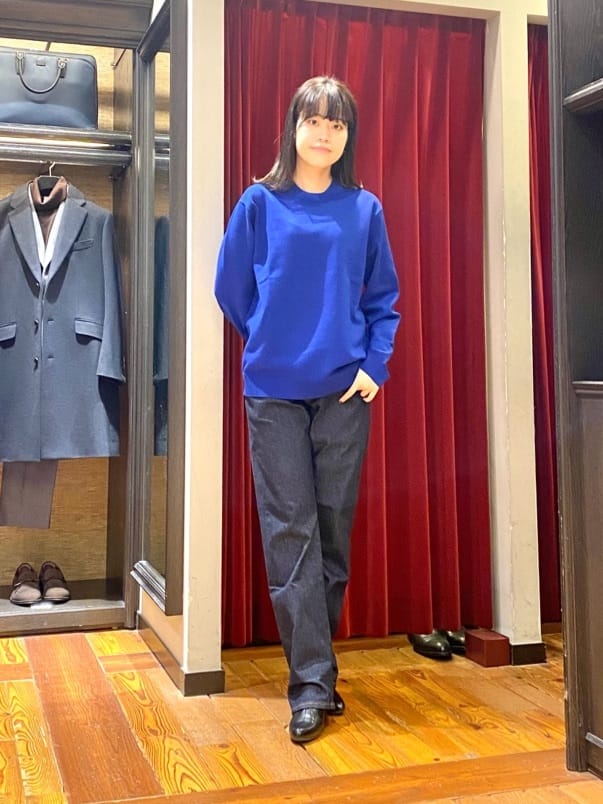 かわぴーさんの「TAKEO KIKUCHI｜【モンスターストレッチ】日本製 ワンウォッシュ デニムパンツ」を使ったコーディネート