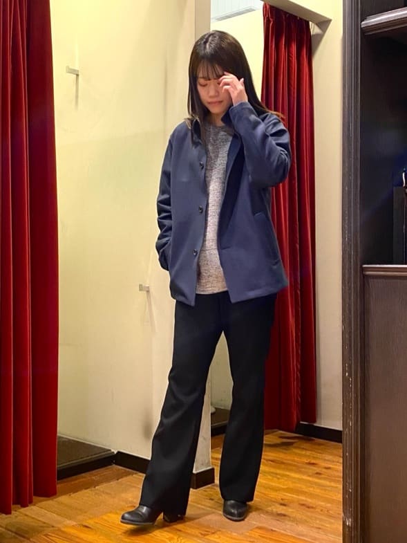 かわぴーさんの「TAKEO KIKUCHI｜【DOWN FABRIC】ダウンファブリック スタンドカラーブルゾン」を使ったコーディネート