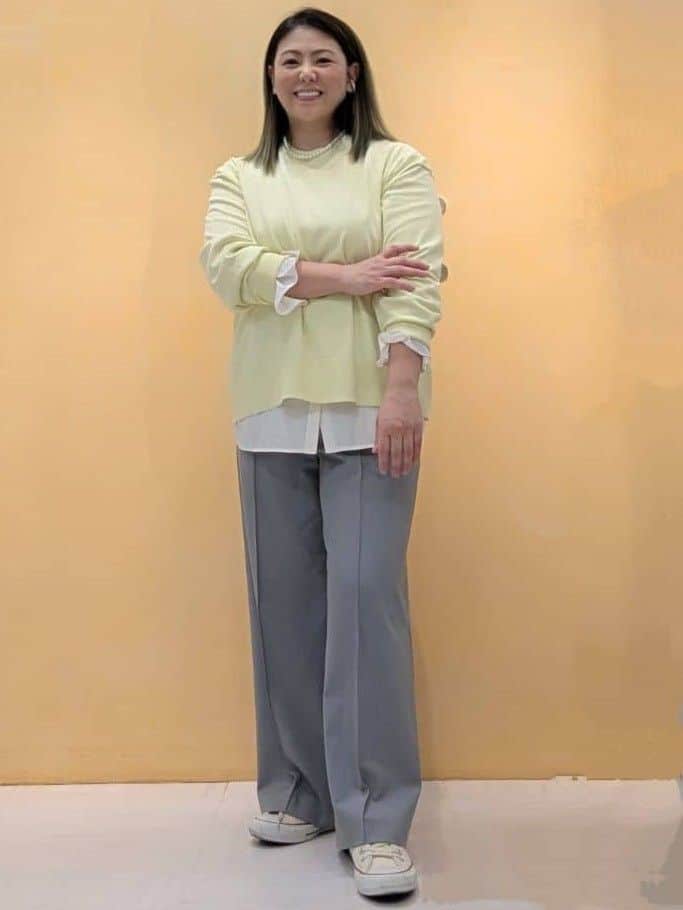 ２６２６さんの「UNTITLED｜◆ビッグトップネックレス」を使ったコーディネート