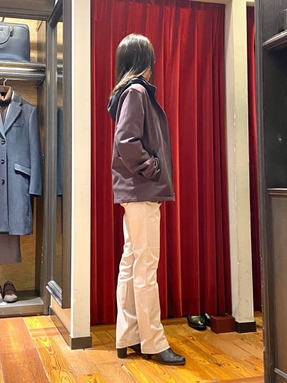 かわぴーさんの「TAKEO KIKUCHI｜【Made in JAPAN】播州織 ヘリンボン ストレート パンツ」を使ったコーディネート