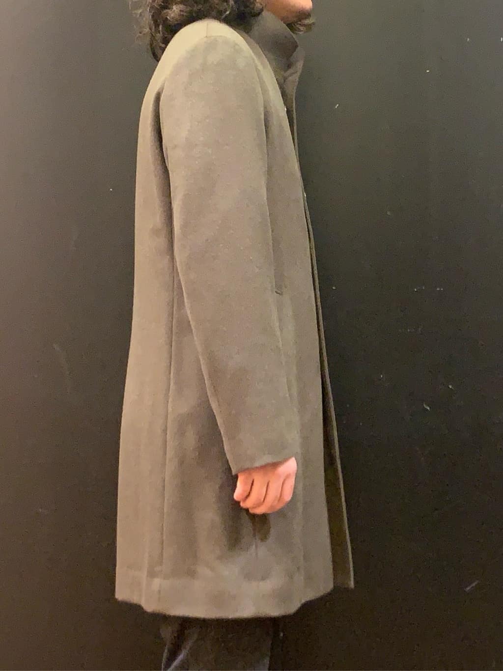 木村剛さんの「TAKEO KIKUCHI｜【ウールカシミヤブレンド】ビーバー調 スタンドカラー コート」を使ったコーディネート
