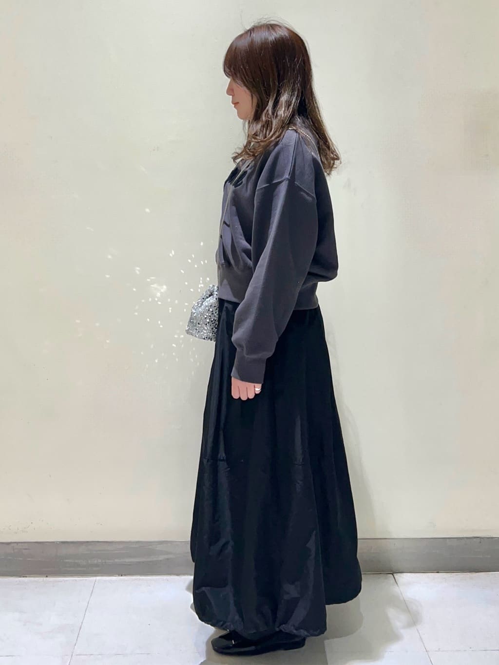 mizukiさんの「OPAQUE.CLIP｜【定番/6color】名品フラットバレエシューズ」を使ったコーディネート