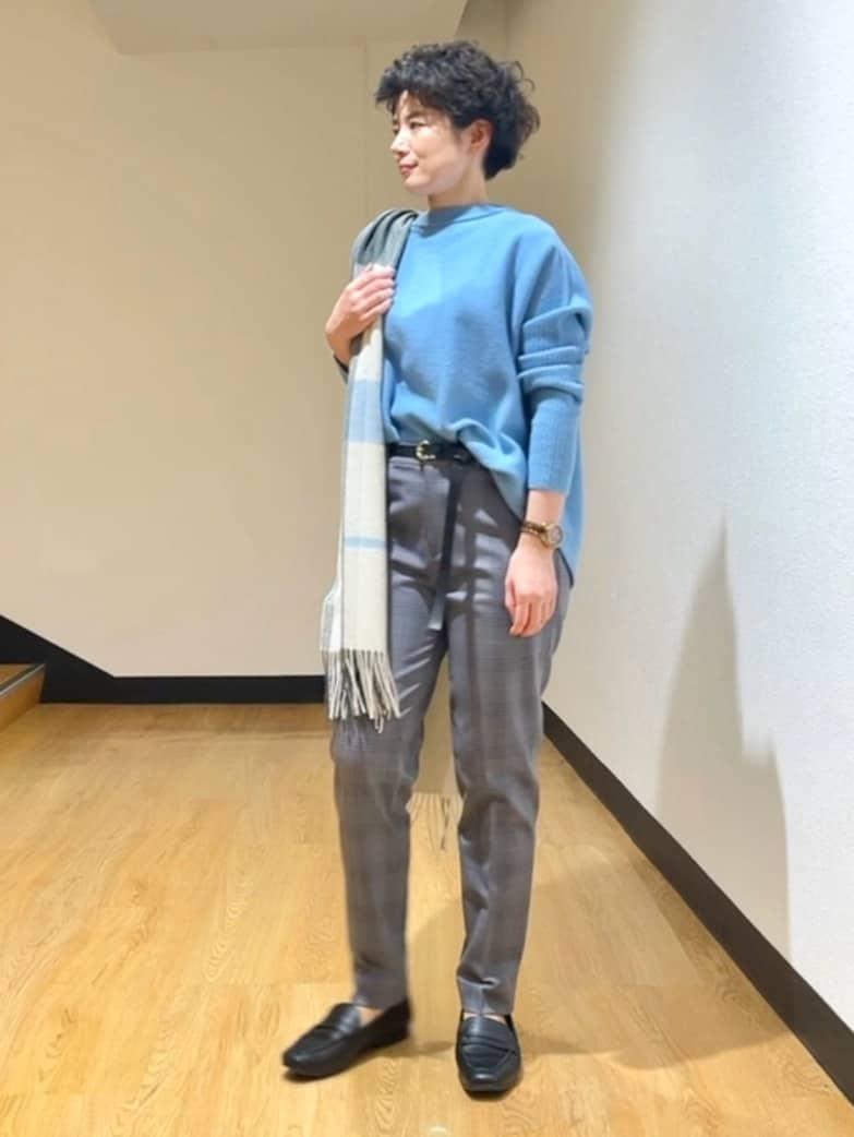MAYUMIさんの「UNTITLED｜【本革 旬トレンド】ナローベルト」を使ったコーディネート