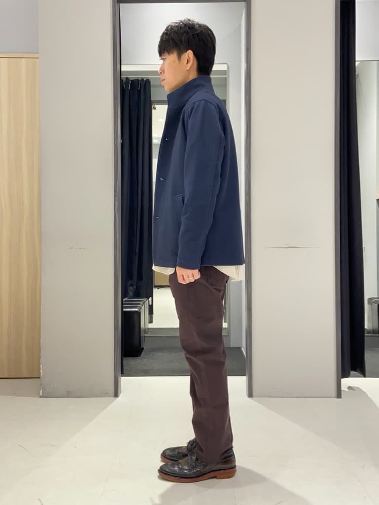わいずみさんの「TAKEO KIKUCHI｜【DOWN FABRIC】ダウンファブリック スタンドカラーブルゾン」を使ったコーディネート