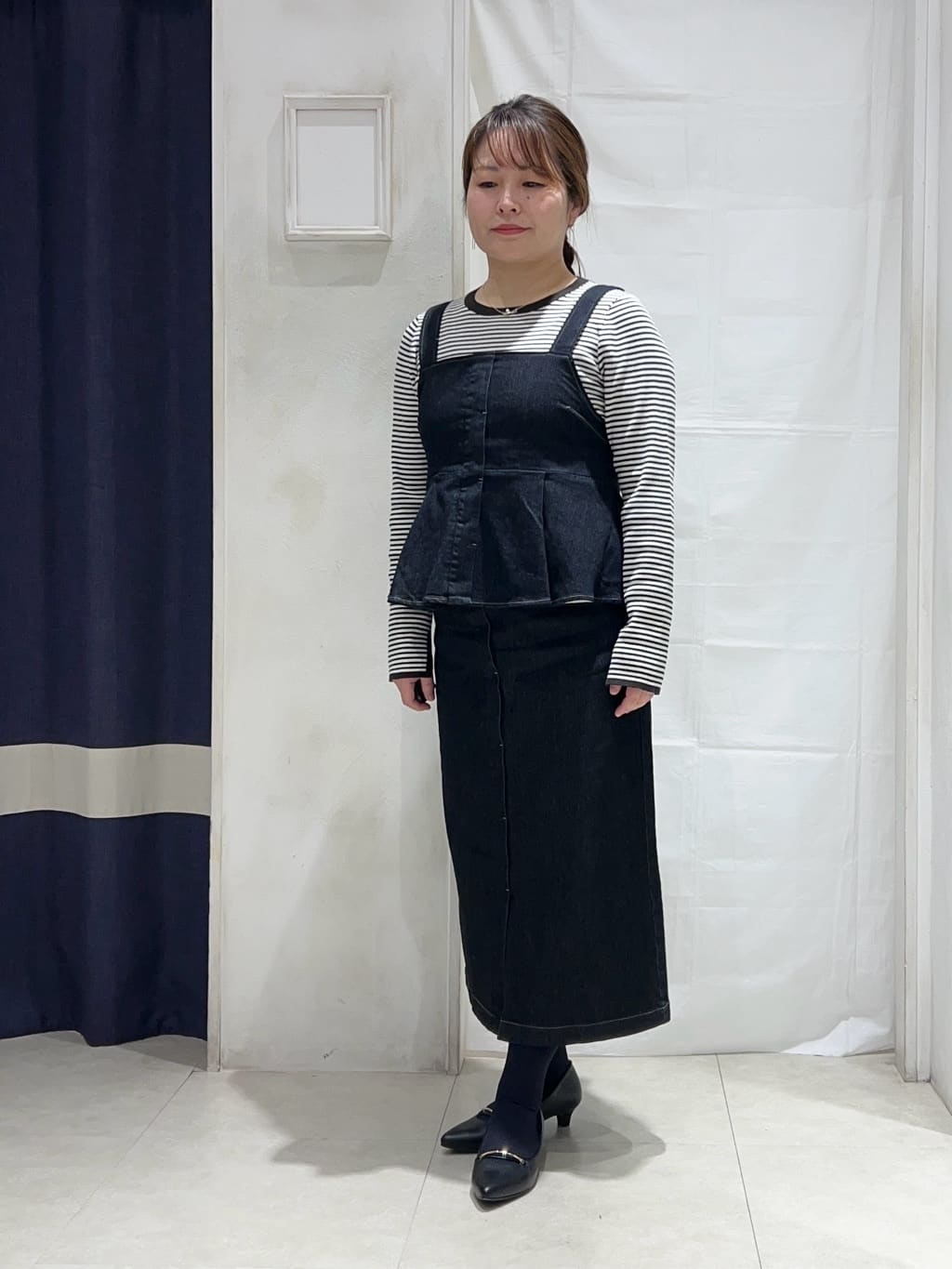 kokoさんの「grove｜◆ツイードニットジャケット」を使ったコーディネート
