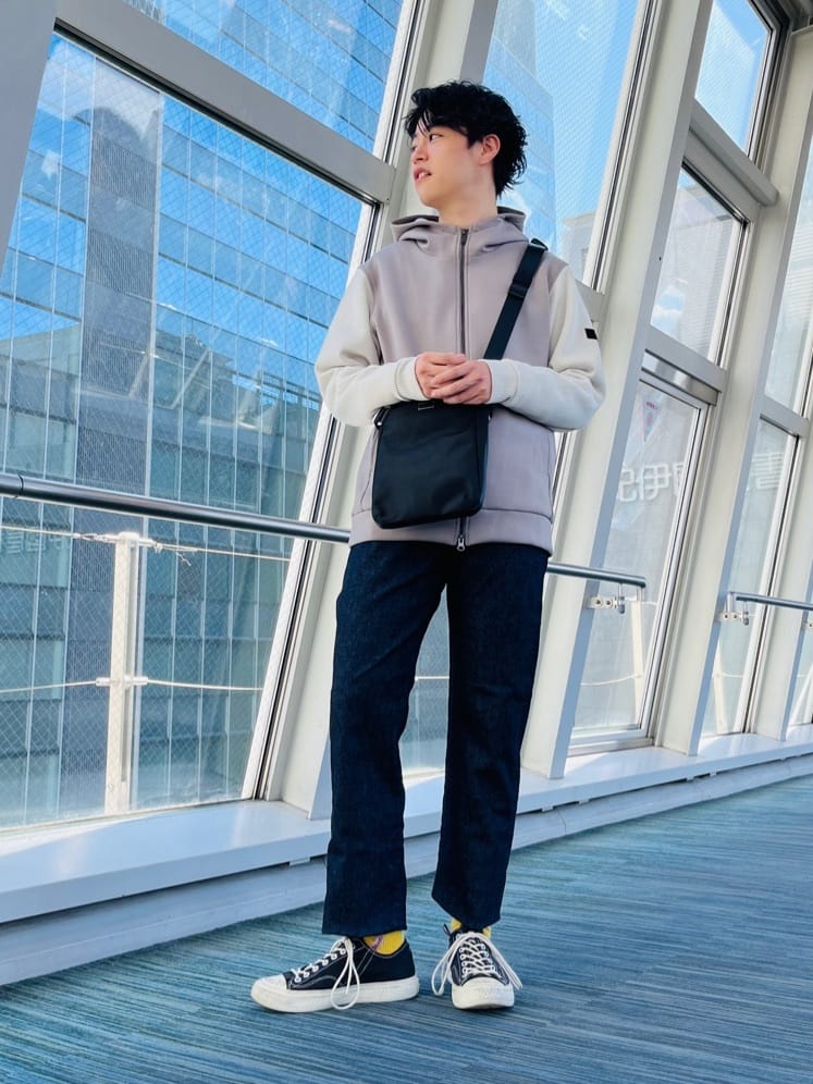 ワッキーさんの「TAKEO KIKUCHI｜」を使ったコーディネート