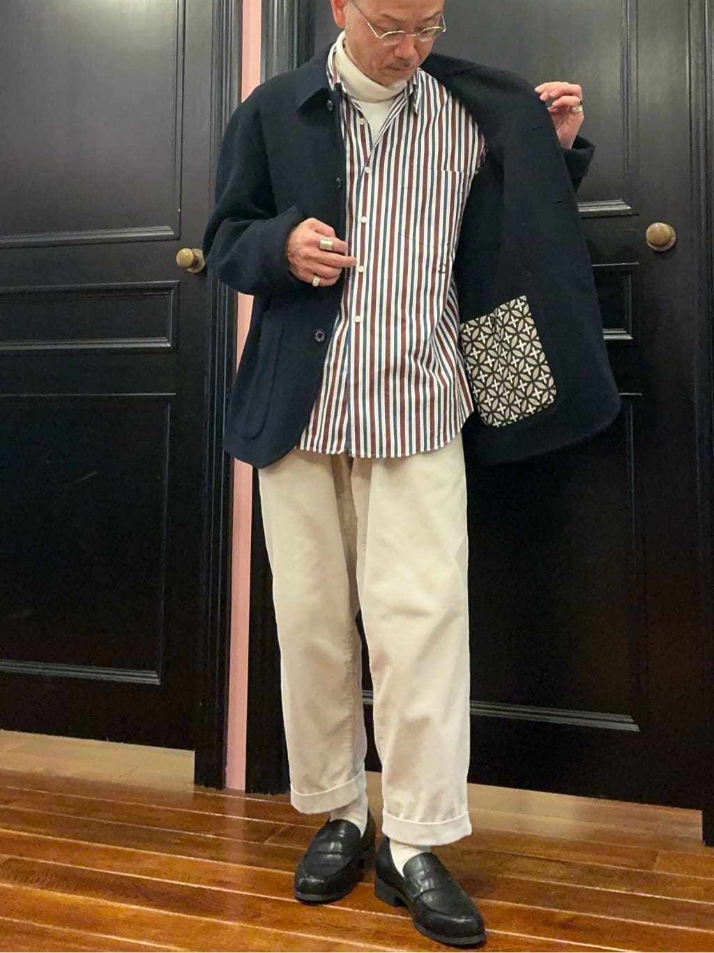torigoeさんの「DRESSTERIOR｜【撥水加工/Safari5月号掲載】ローファー」を使ったコーディネート