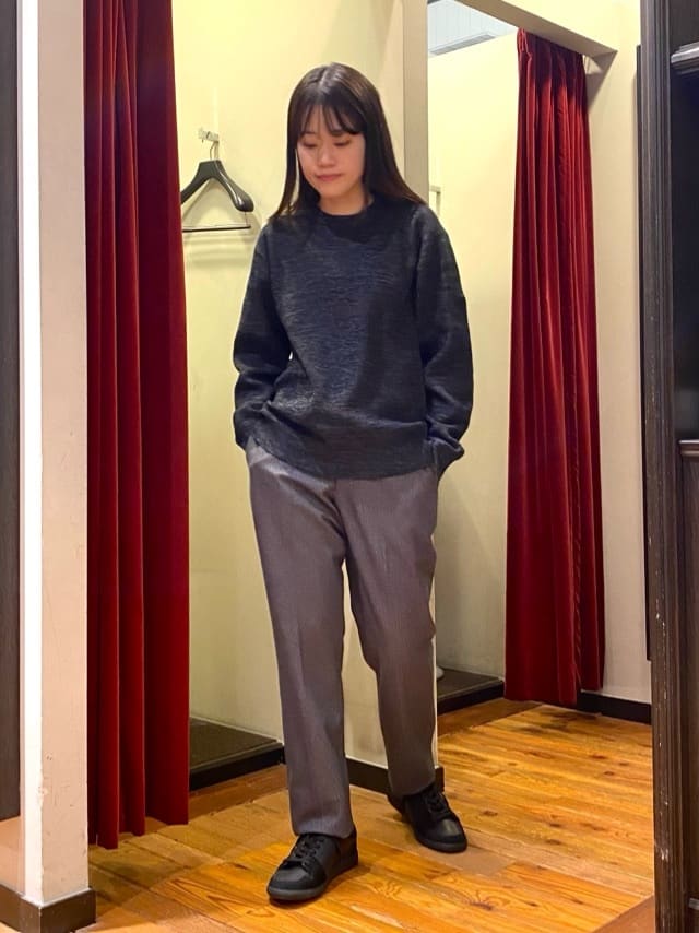 かわぴーさんの「TAKEO KIKUCHI｜【DOWN FABRIC】ダウンファブリック ドレスパンツ / セットアップ対応」を使ったコーディネート